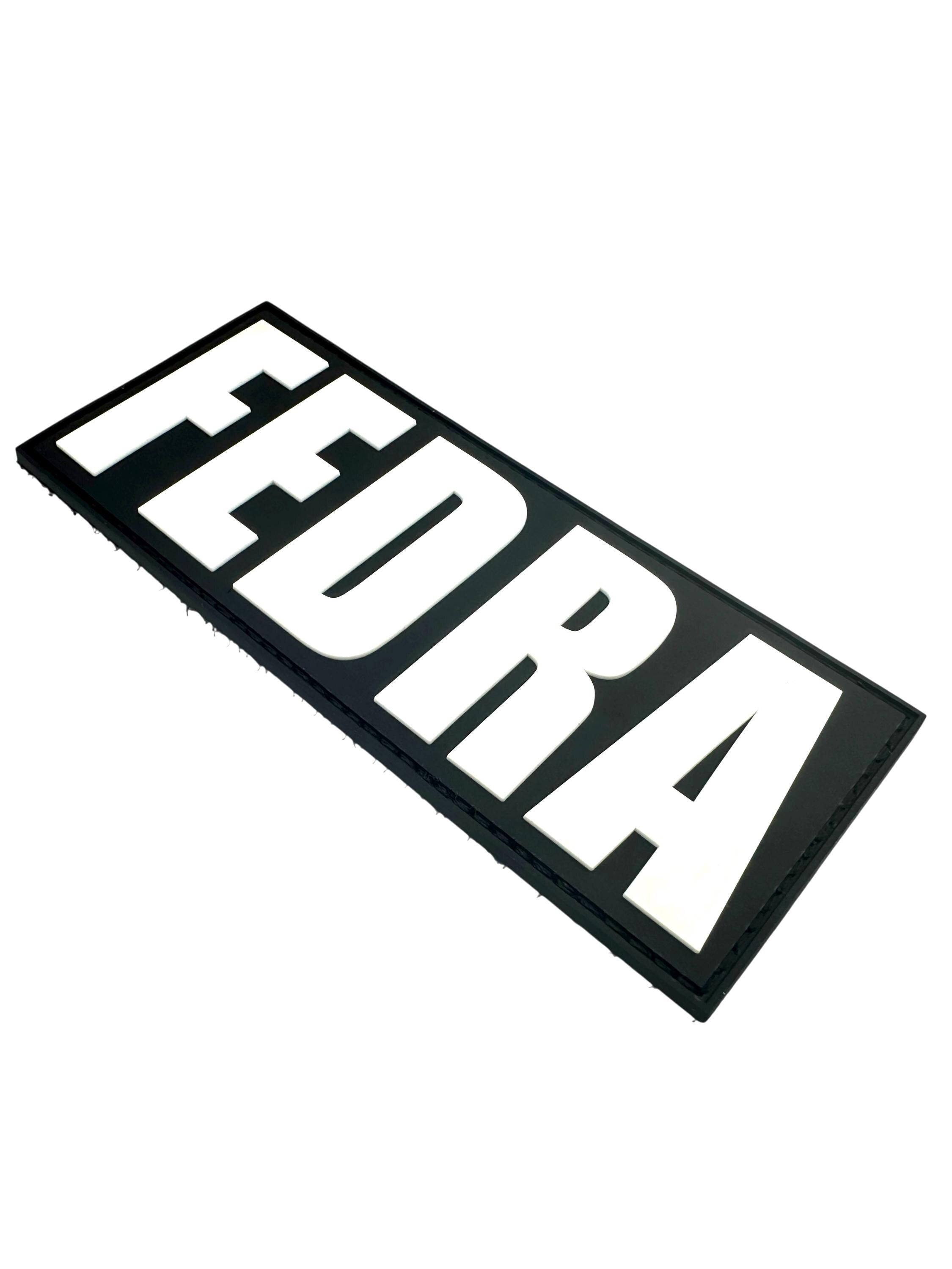 FEDRA Tactical Airsoft Paintball PVC Morale Fan Patch