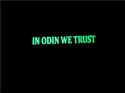 In Odin We Trust Viking Norse Rune PVC Airsoft Paintball Morale Patch