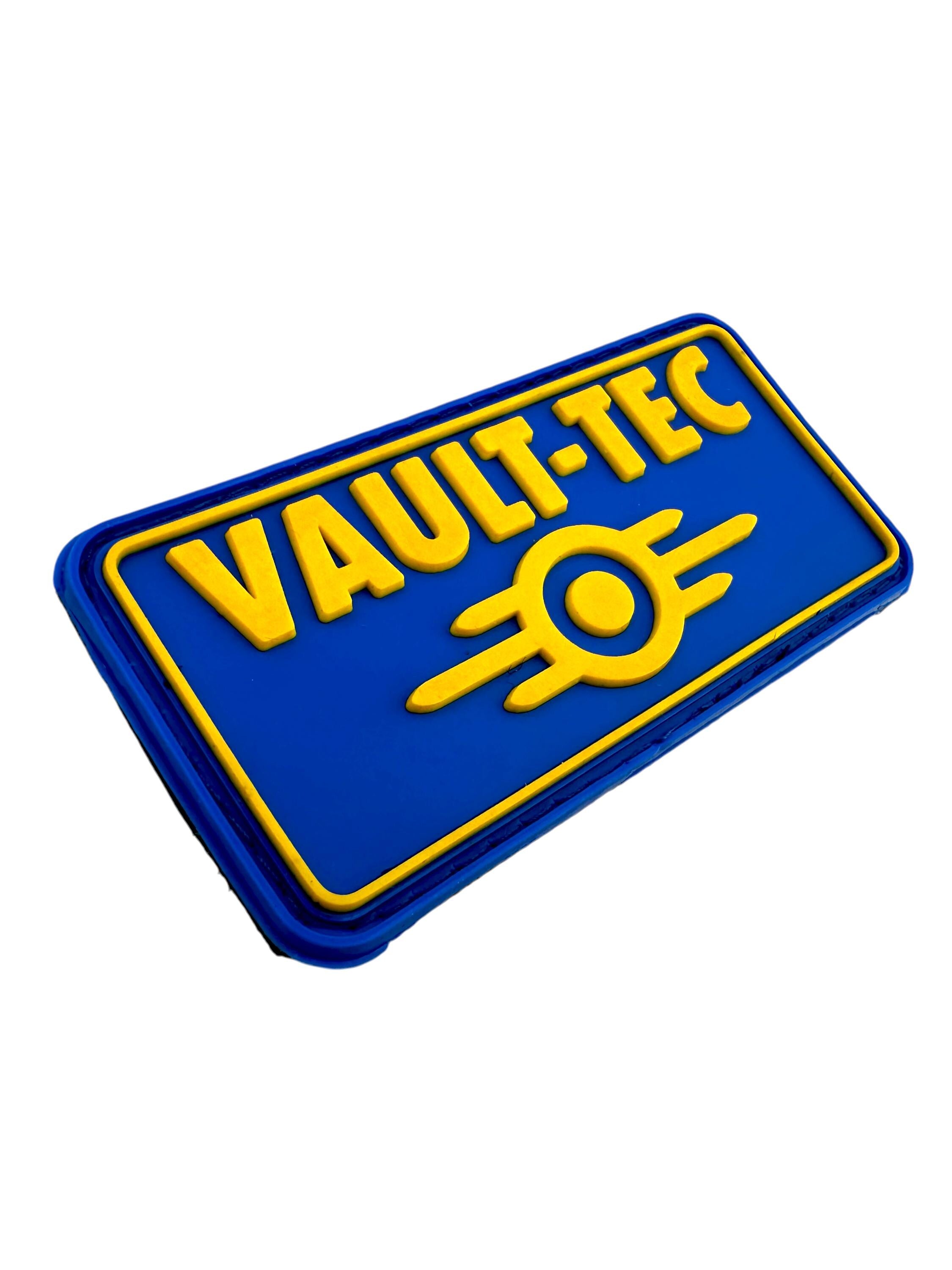 Vault-Tec Tactical Airsoft Paintball PVC Morale Patch