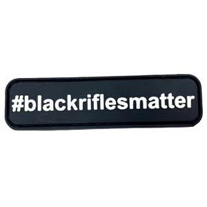 BlackRiflesMatter Tactical Airsoft Paintball PVC Cosplay Morale Patch