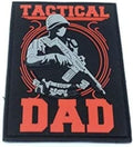 Tactical Dad Soldier PVC Airsoft Paintball Morale Patch