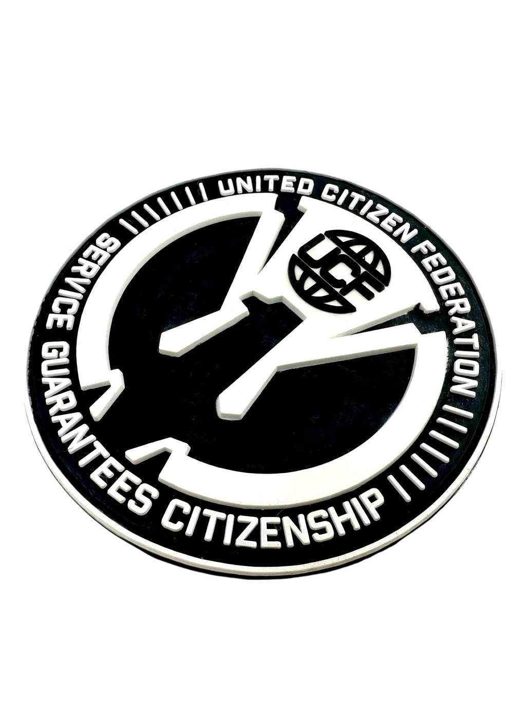 United Citizen Federation Starship Troopers Airsoft PVC Morale Cosplay Patch