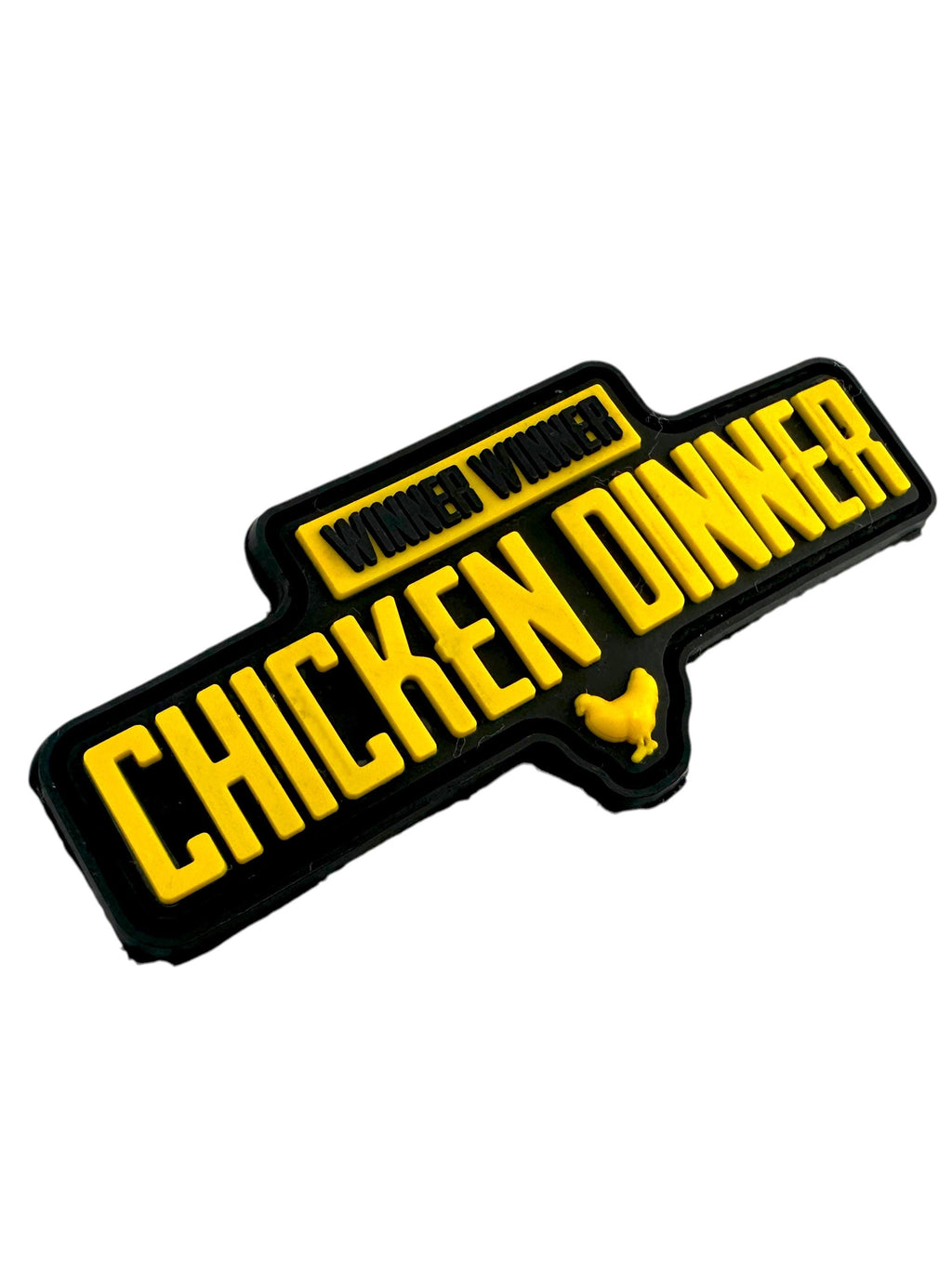 Winner Winner Chicken Dinner Tactical Airsoft Paintball PVC Morale Patch