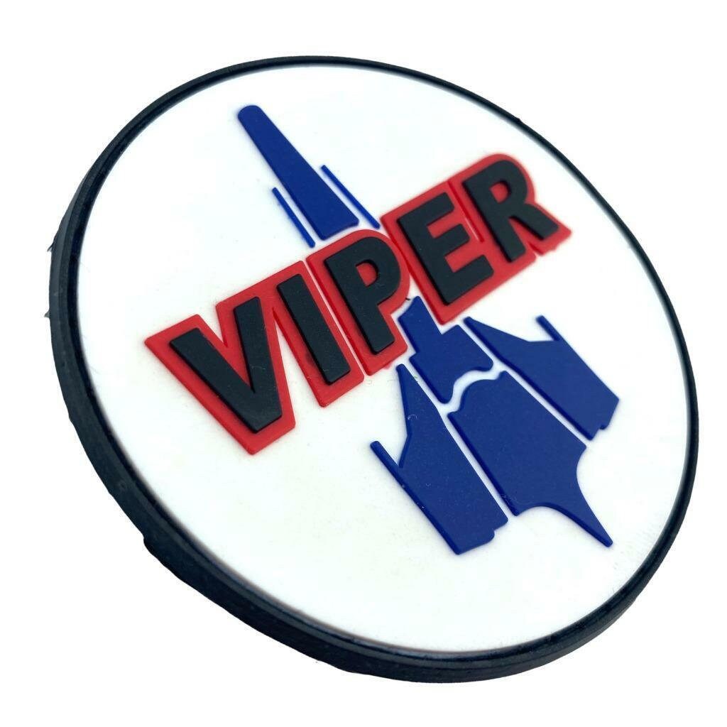 BSG Viper Pilot PVC Airsoft Paintball Cosplay Morale Patch