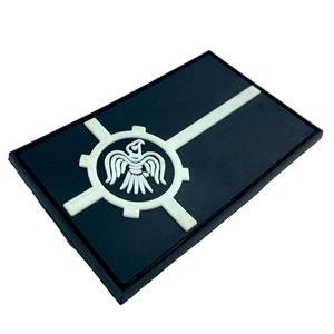 Odin's Viking Empire Flag Glow in the Dark Airsoft PVC Airsoft Paintball Morale Cosplay Team Patch