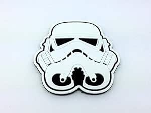 Stormtrooper Helmet Tactical Cosplay Airsoft PVC Fan Morale Sci Fi Patch