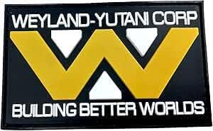 USCSS Nostromo Weyland Yutani Building Better Worlds PVC Sci Fi Fridge Magnet