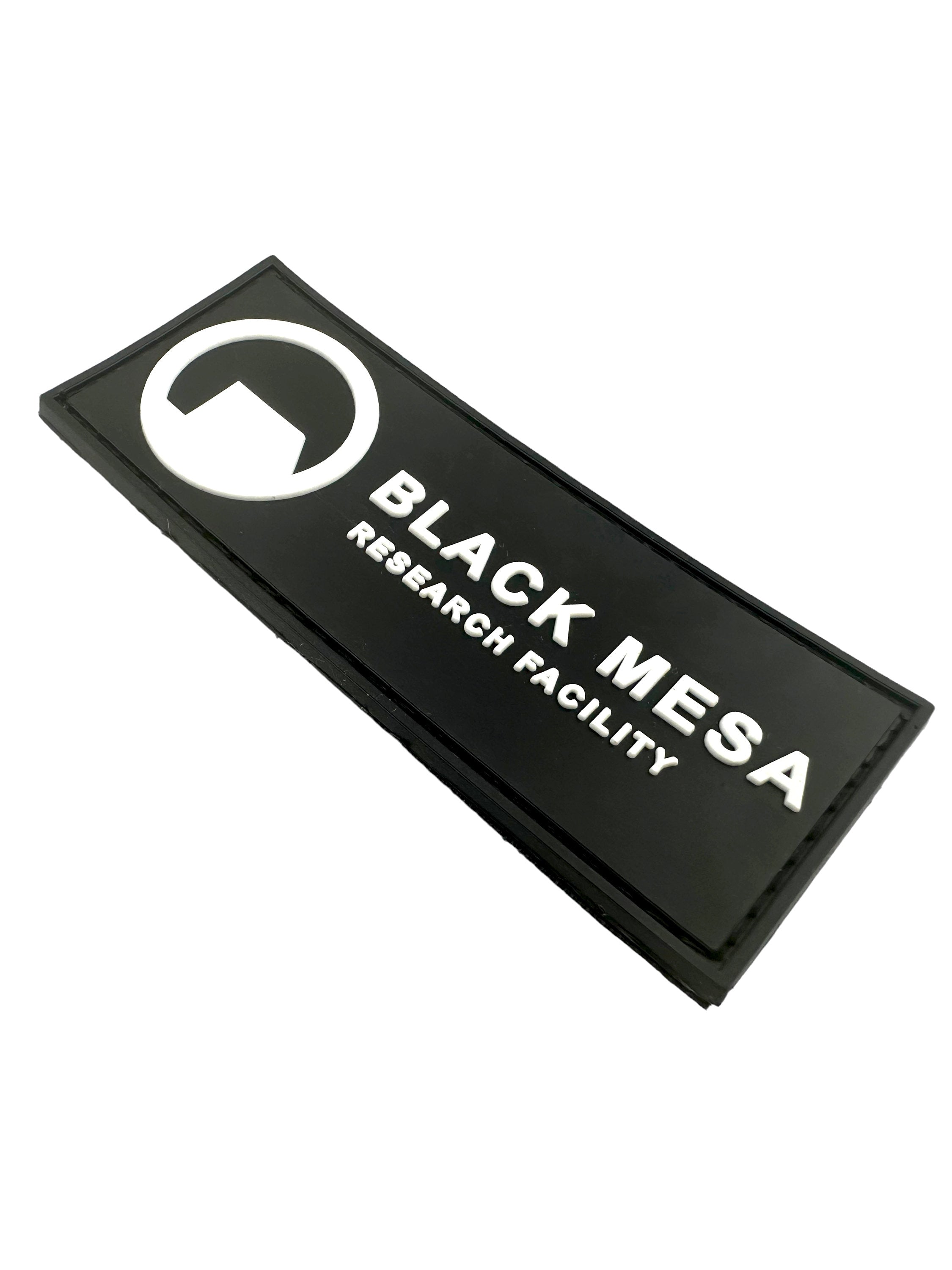 Black Mesa Research Facility Tactical PVC Airsoft Paintball Cosplay Fan Patch