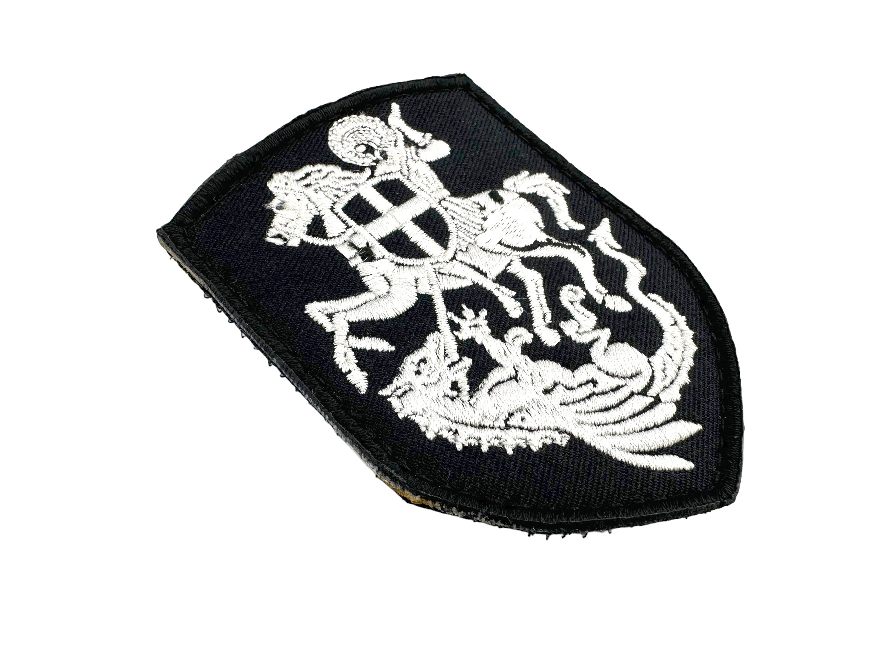 Knights Templar St George & Dragon Crusader Tactical Embroidered Airsoft Morale Patch