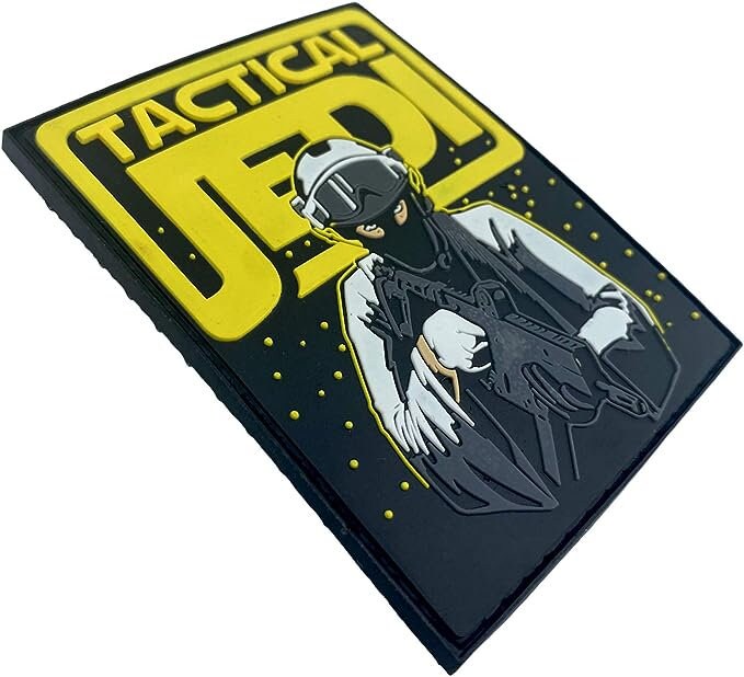 Tactical Jedi PVC Airsoft Paintball Morale Cosplay Patch