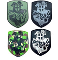 Knights Templar St George & Dragon Crusader PVC Airsoft Paintball Team Patch