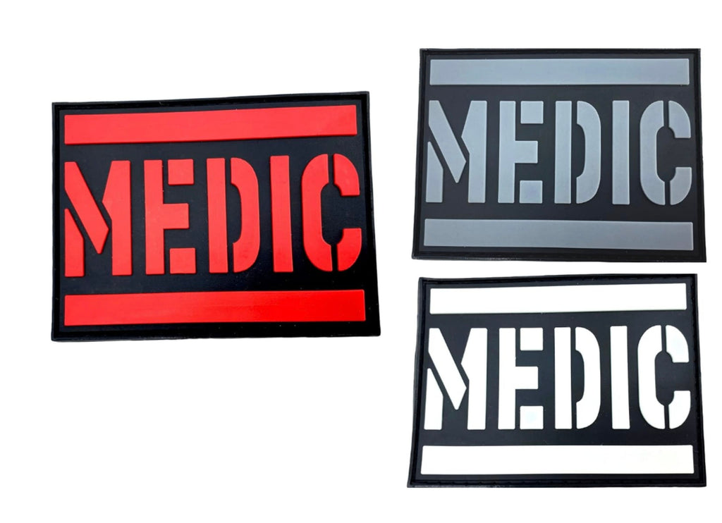 Medic IFAK First Aid Airsoft Paintball PVC Morale Cosplay Patch