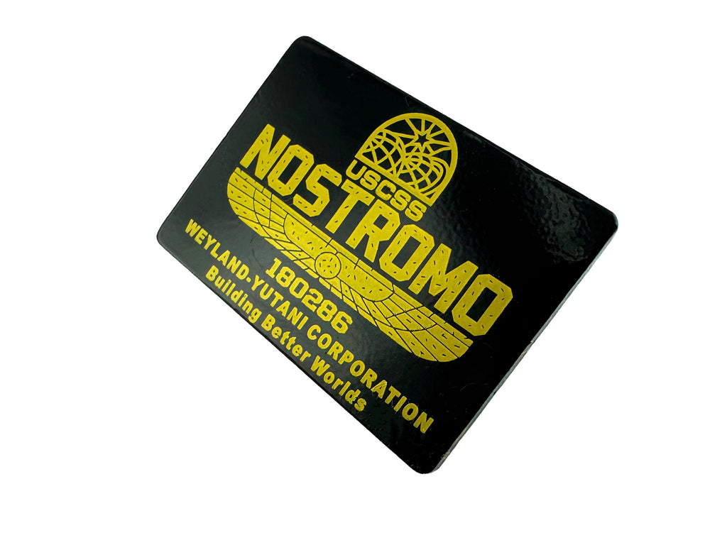 USCSS Nostromo Alien Weyland Yutani Metal Pin Badge Brooch