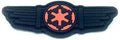 Tie Fighter Pilot Wings PVC Airsoft Paintball Morale Cosplay Patch