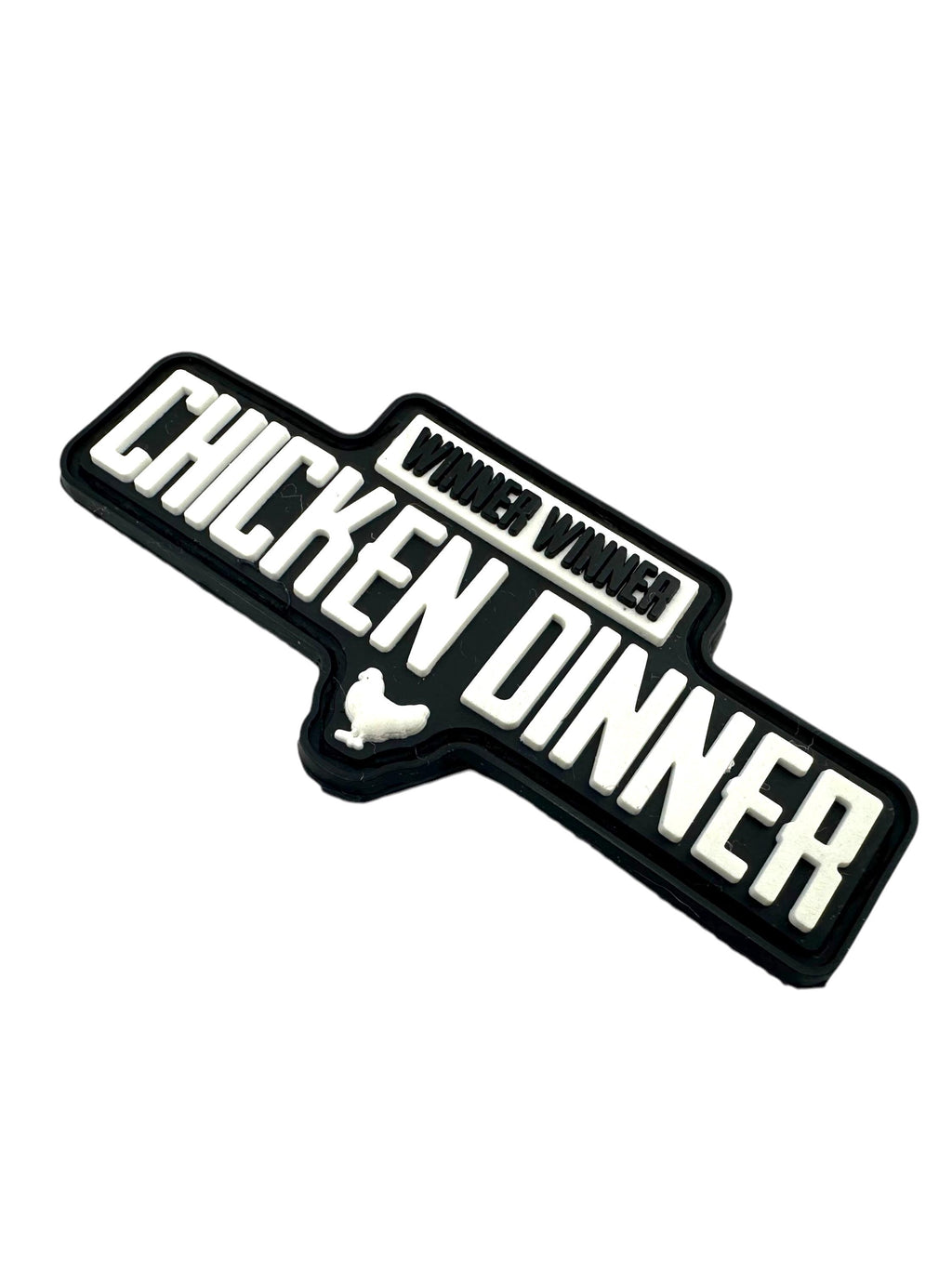 Winner Winner Chicken Dinner Tactical Airsoft Paintball PVC Morale Patch