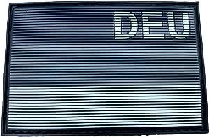 Deutschland German Germany DEU Subdued Flag Tactical Airsoft Paintball PVC Morale Patch