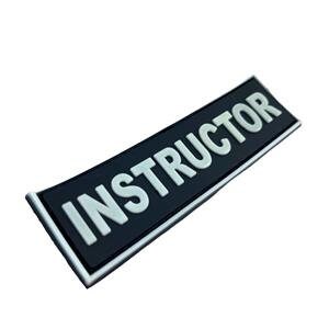 Instructor Tactical Airsoft Paintball PVC Morale Cosplay Patch