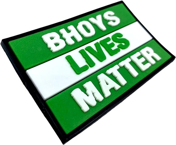Bhoys Lives Matter Celtic FC Football Fan PVC Airsoft Paintball Morale Fan Patch