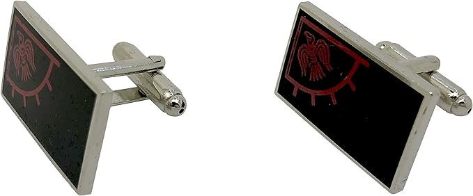 Odin Raven Viking Metal Cosplay Cufflinks in Presentation Gift Box