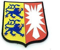 Schleswig-Holstein Coat Of Arms German Crest Airsoft Paintball PVC Morale Team Patch