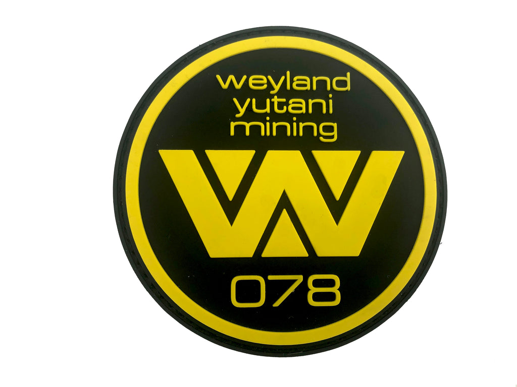 Weyland Yutani Mining Cosplay PVC Airsoft Paintball Morale Fan Patch