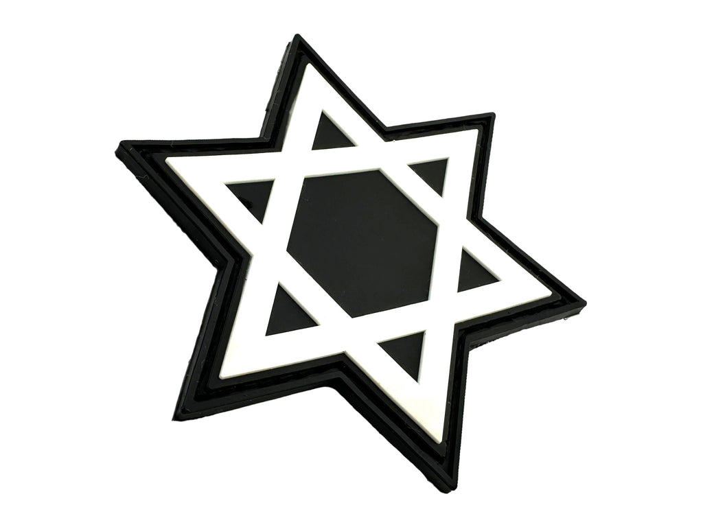Star of David Israel Flag Tactical PVC Airsoft Paintball Cosplay Patch