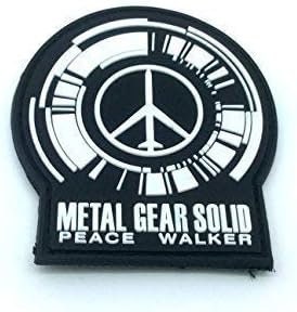 Peace Walker MGS Tactical Airsoft Paintball PVC Morale Cosplay Fan Patch