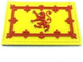 Scotland The Brave Lion Rampant Flag PVC Airsoft Paintball Team Patch