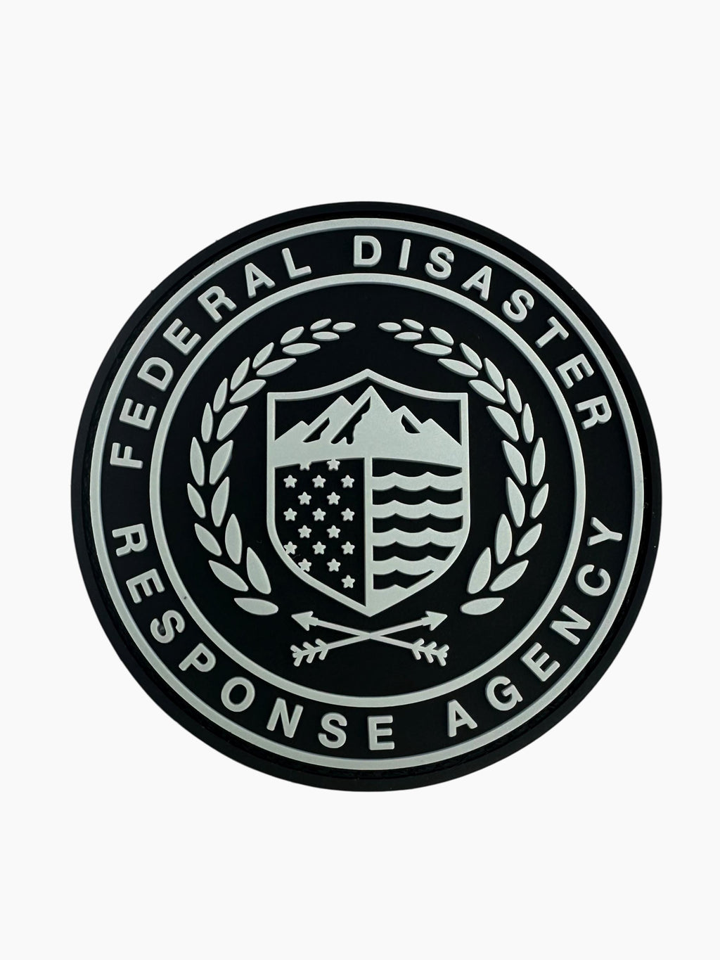 Federal Disaster Response Agency FEDRA Tactical Airsoft Paintball PVC Morale Patch