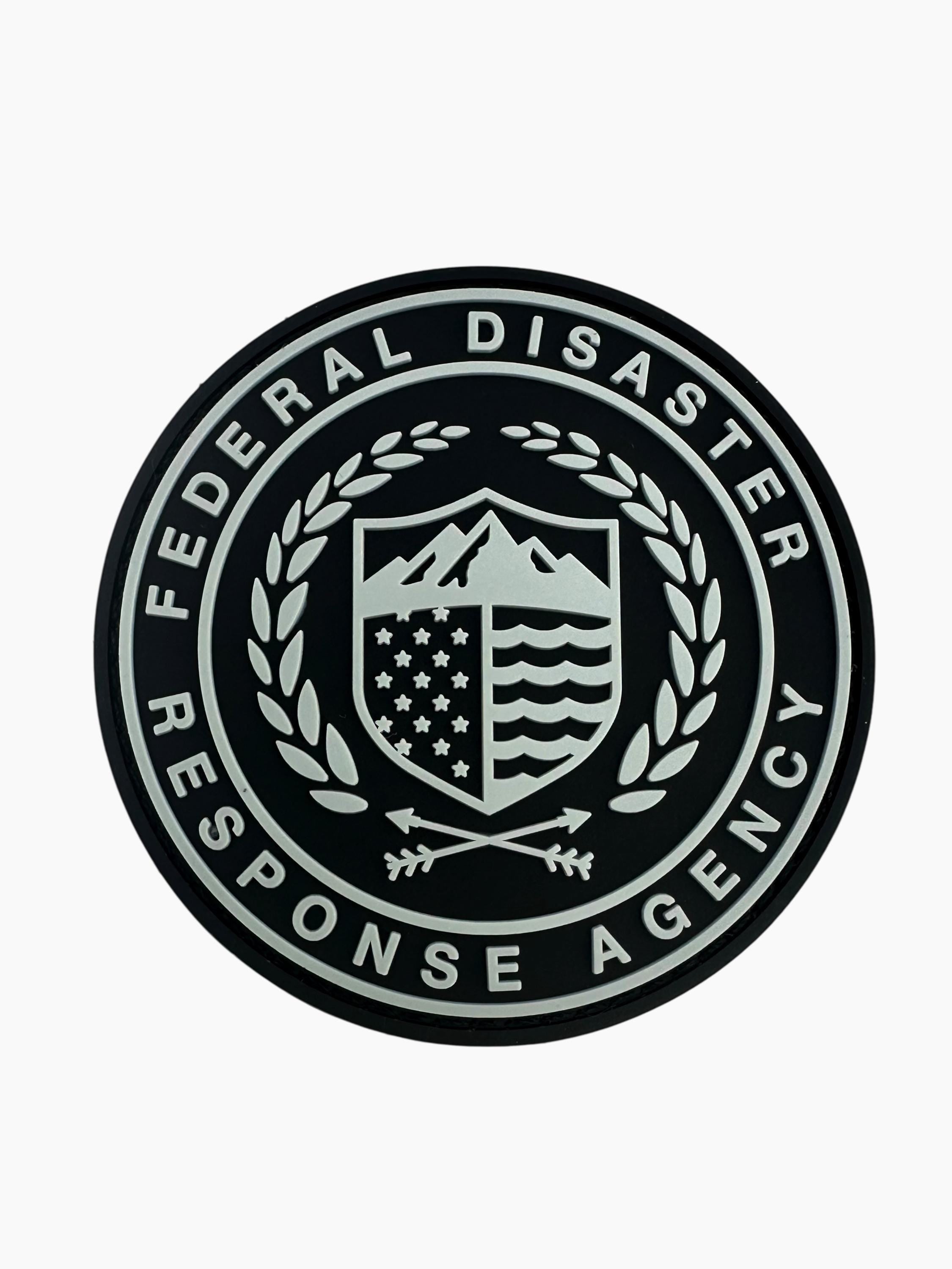 Federal Disaster Response Agency FEDRA Tactical Airsoft Paintball PVC Morale Patch