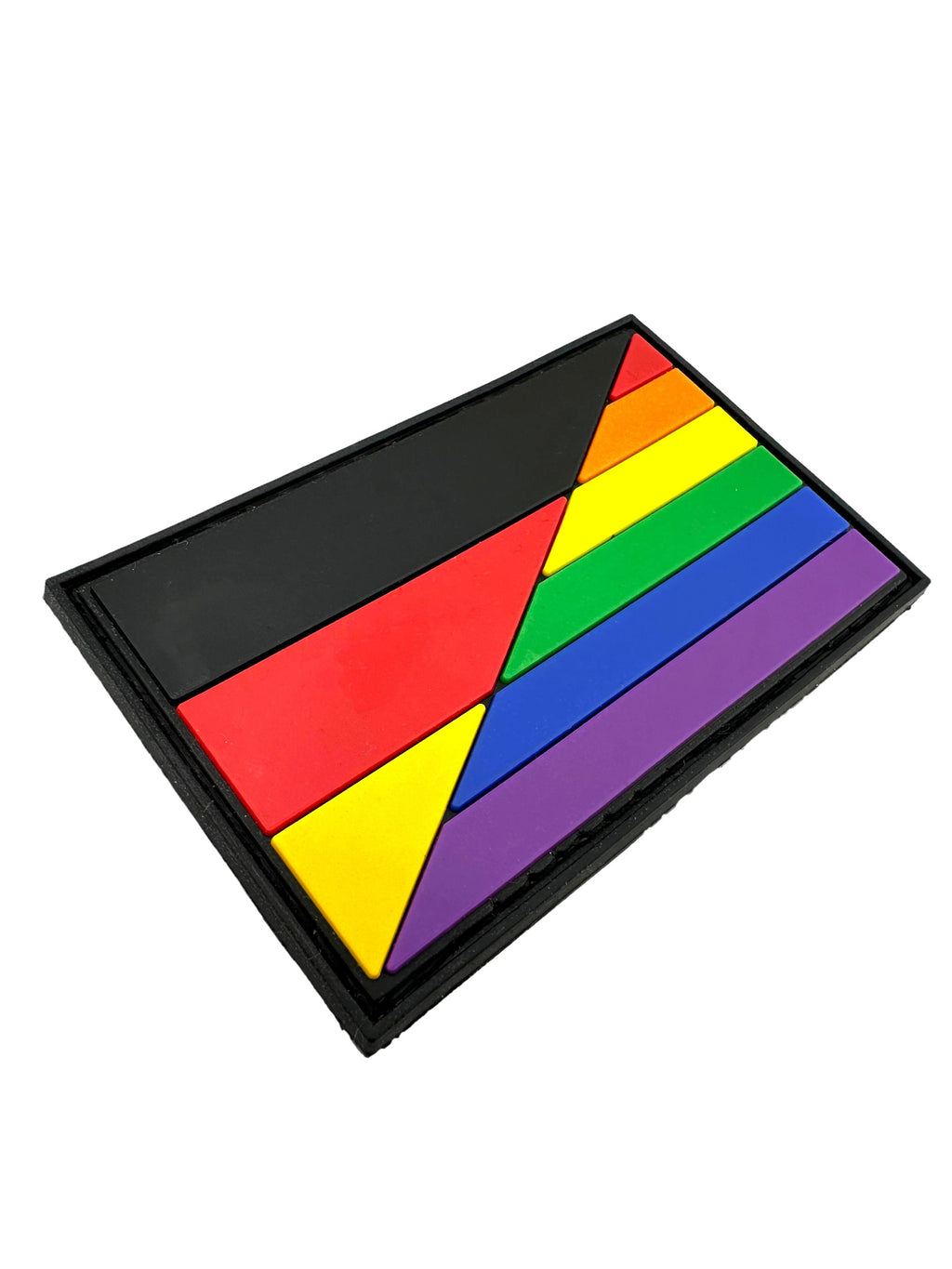 Germany German Deutschland Transisition Gay Pride Rainbow LGBTQ Flag PVC Airsoft Paintball Patch