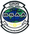 BSAA Europe Airsoft Paintball PVC Morale Fan Cosplay Patch