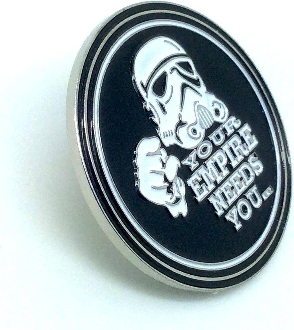 Your Empire Needs You Cosplay Metal Pin Badge Fan Brooch