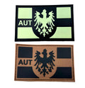 Austrian Austria AUT Coat of Arms Flag Tactical Airsoft Paintball PVC Morale Patch