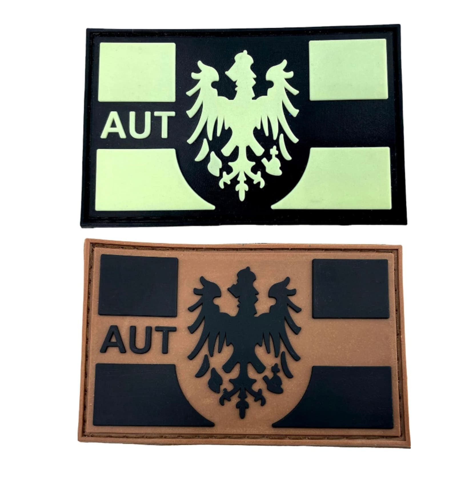 Austrian Austria AUT Coat of Arms Flag Tactical Airsoft Paintball PVC Morale Patch