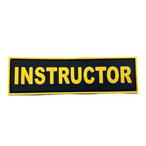 Instructor Tactical Airsoft Paintball PVC Morale Cosplay Patch