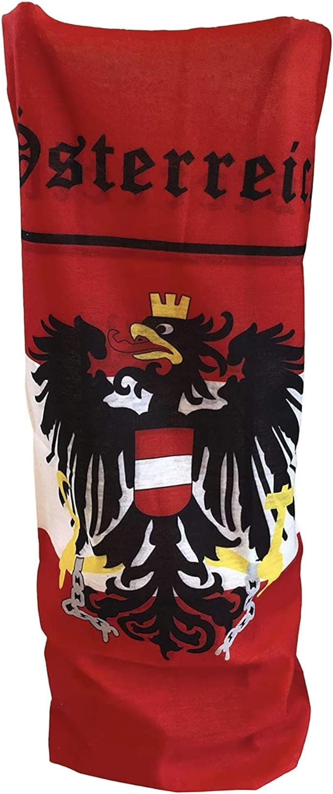 Austria Austrian Österreich Flag Quick Dry Headwear Outdoor Magic Bandana Neck Snood Head Wrap Headband Scarf Face Mask Elastic Headscarf