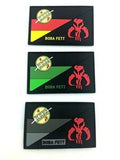 Germany Deutschland Flag Bounty Hunter Boba Fett Bantha Skull Cosplay Airsoft PVC Fan Morale Patch