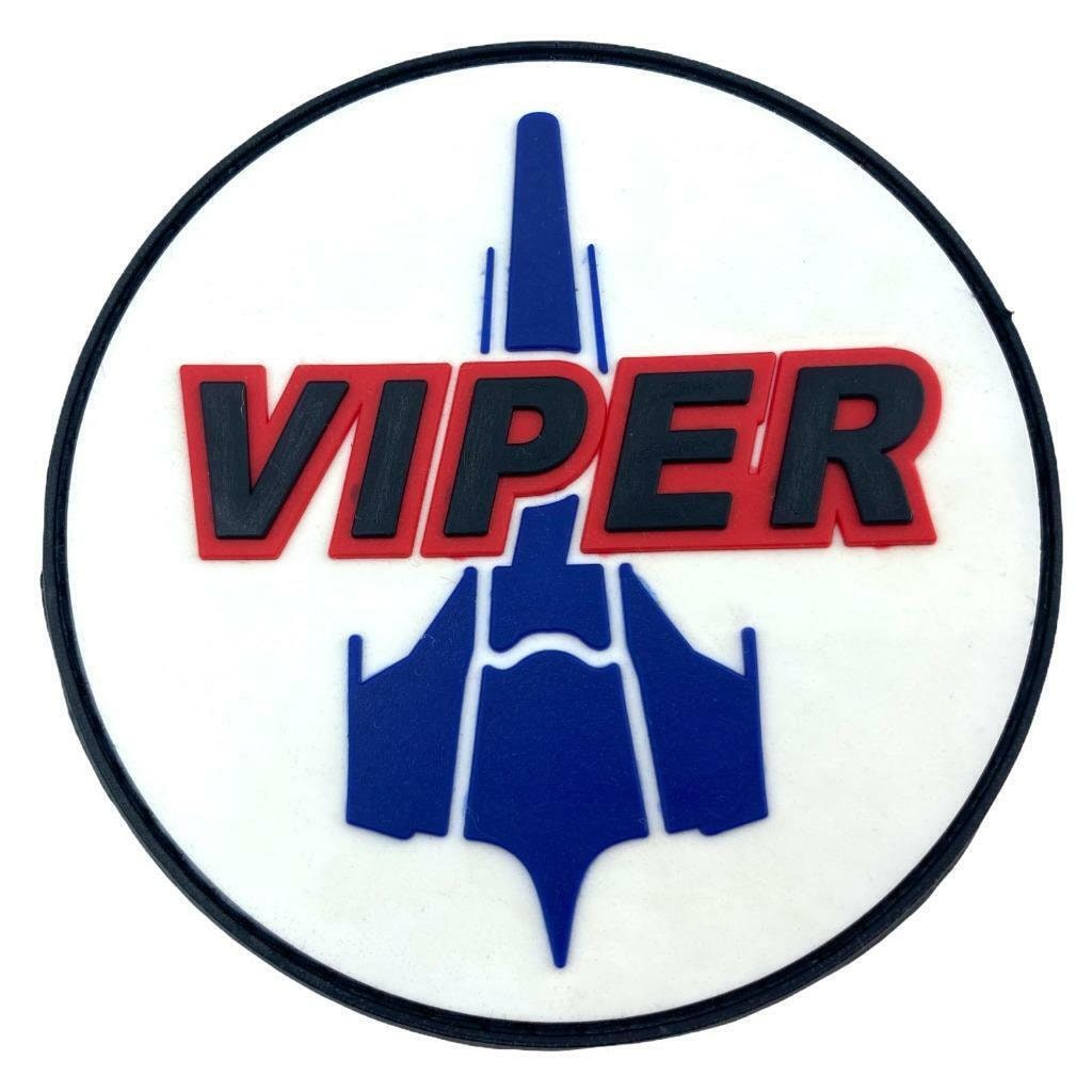 BSG Viper Pilot PVC Airsoft Paintball Cosplay Morale Patch