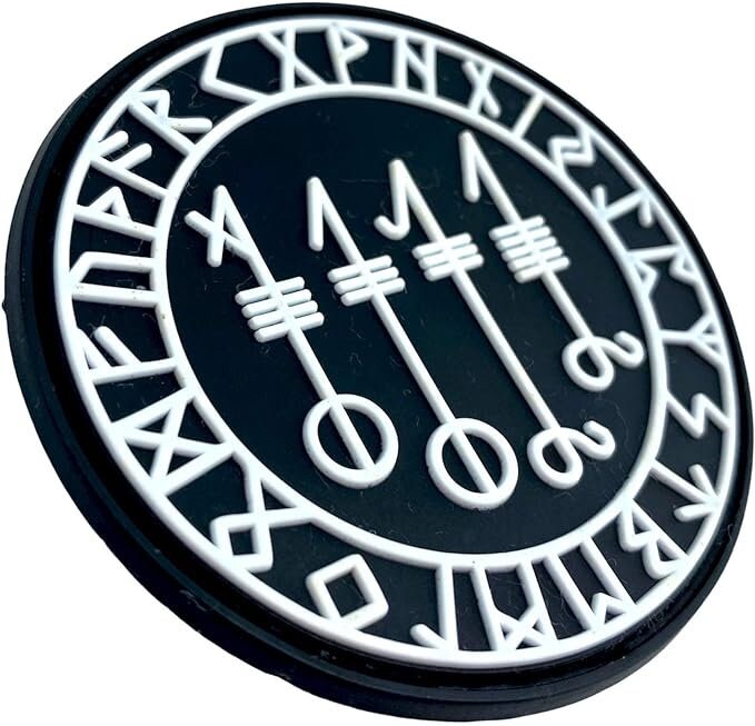 Svefnthorn The Sleep Thorn Viking Norse Rune PVC Airsoft Cosplay Patch