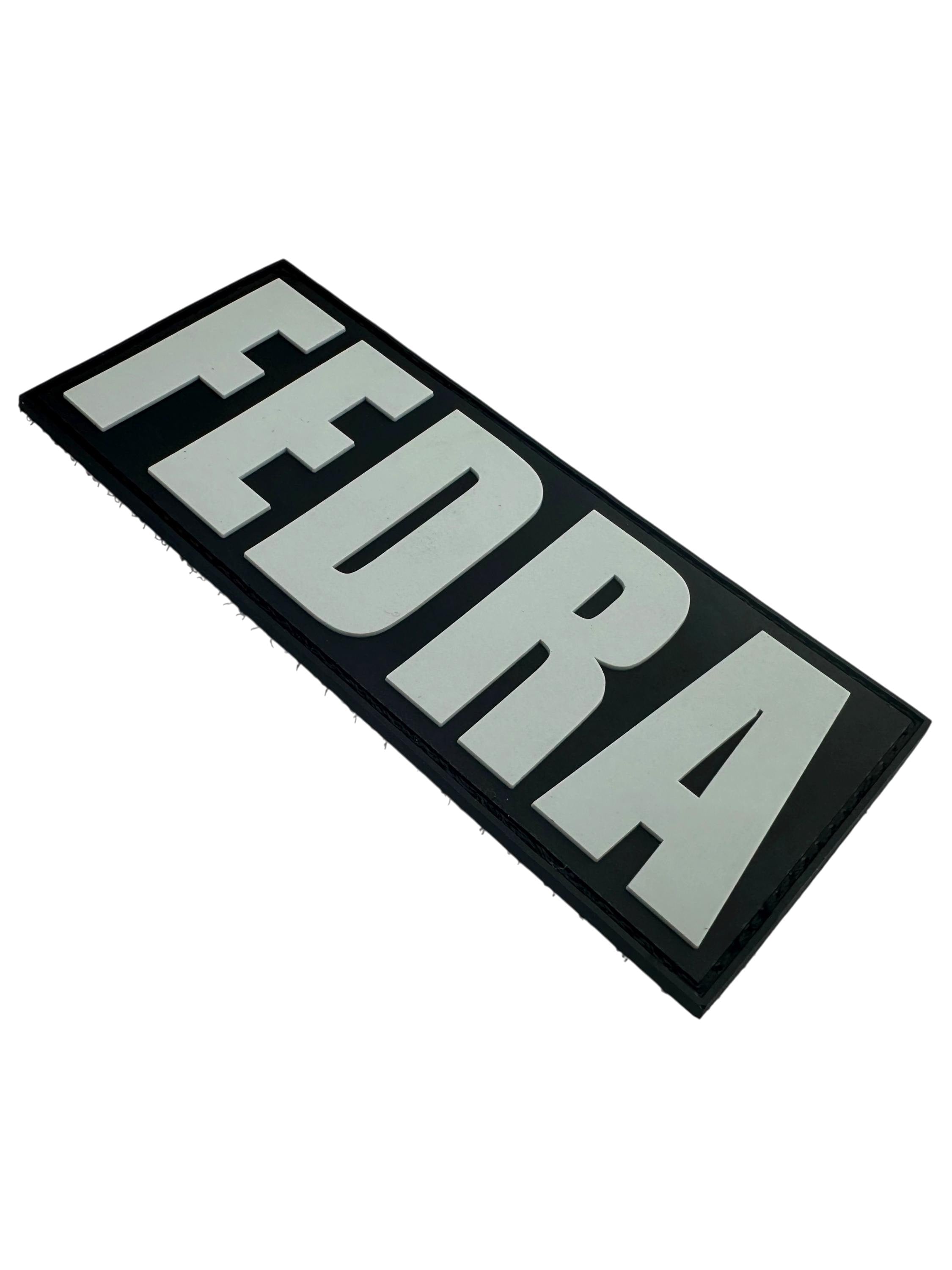 FEDRA Tactical Airsoft Paintball PVC Morale Fan Patch