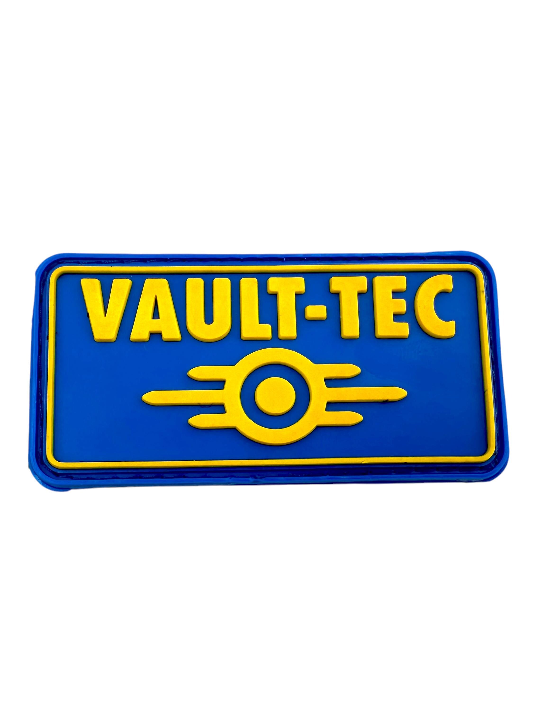Vault-Tec Tactical Airsoft Paintball PVC Morale Patch