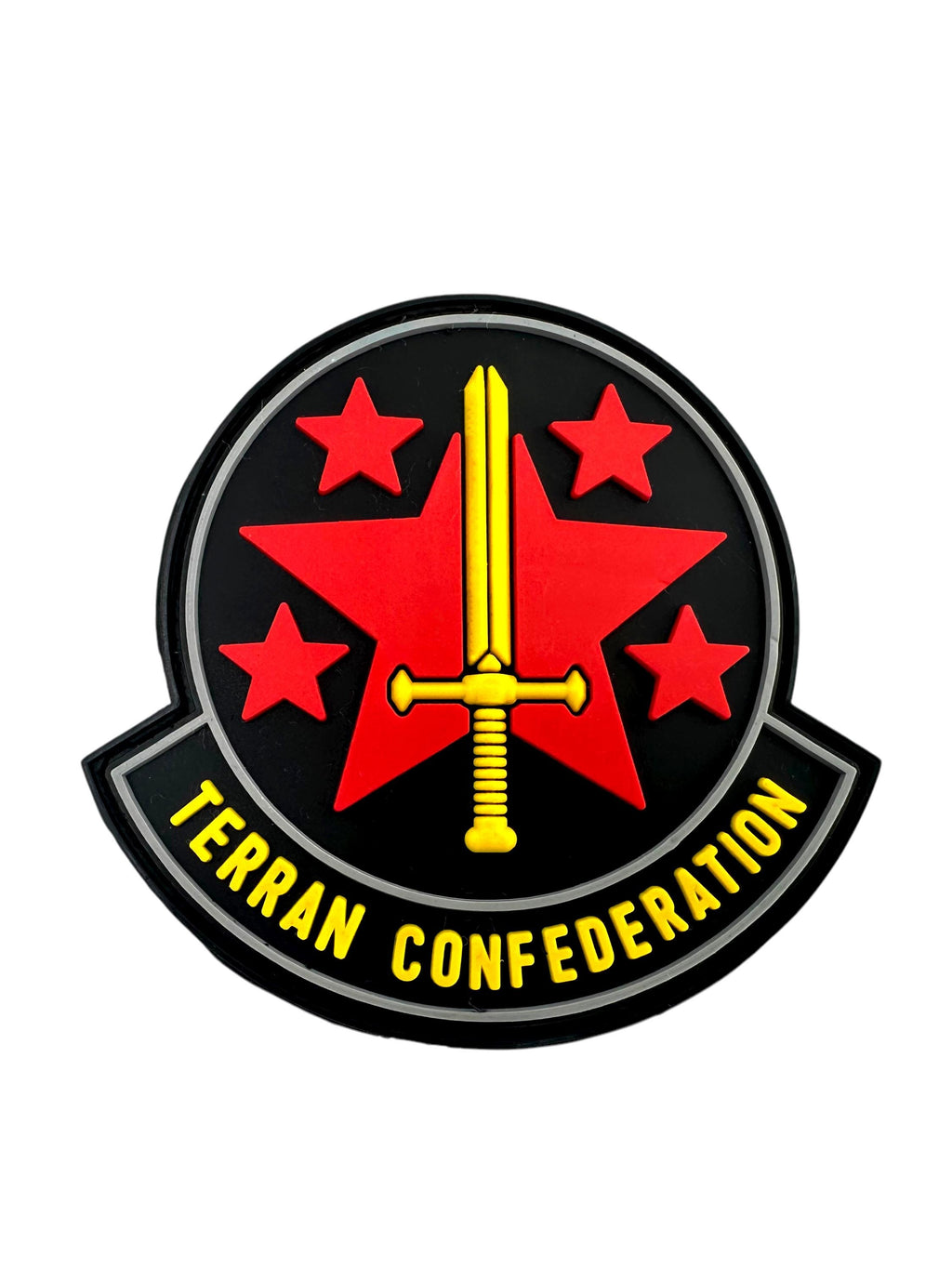 Starship Troopers Terran Confederation Airsoft Paintball PVC Morale Patch