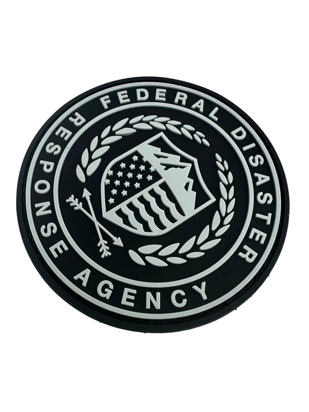 Federal Disaster Response Agency FEDRA Tactical Airsoft Paintball PVC Morale Patch