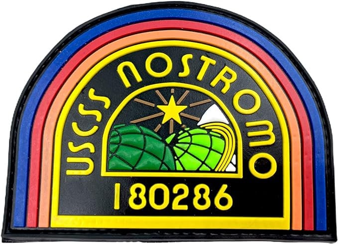 USCSS Nostromo Crew Alien Airsoft Paintball PVC Morale Cosplay Sci Fi Fan Patch
