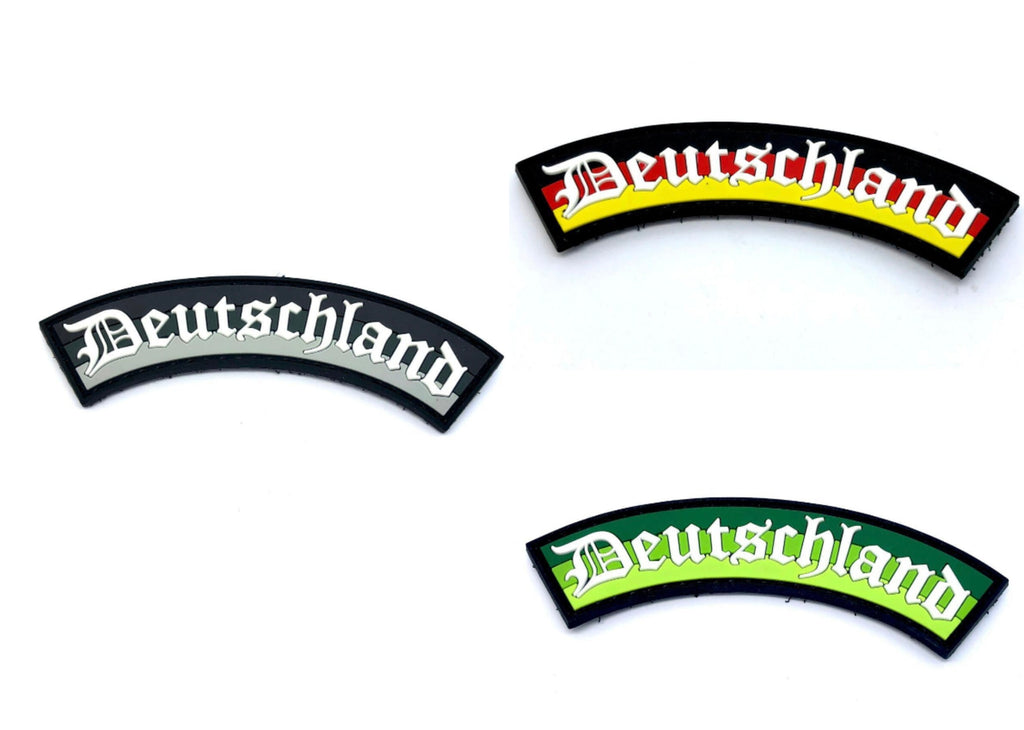 Deutschland Arch Glow in the Dark Airsoft PVC Morale Cosplay Team Shoulder Patch
