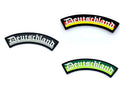 Deutschland Arch Glow in the Dark Airsoft PVC Morale Cosplay Team Shoulder Patch