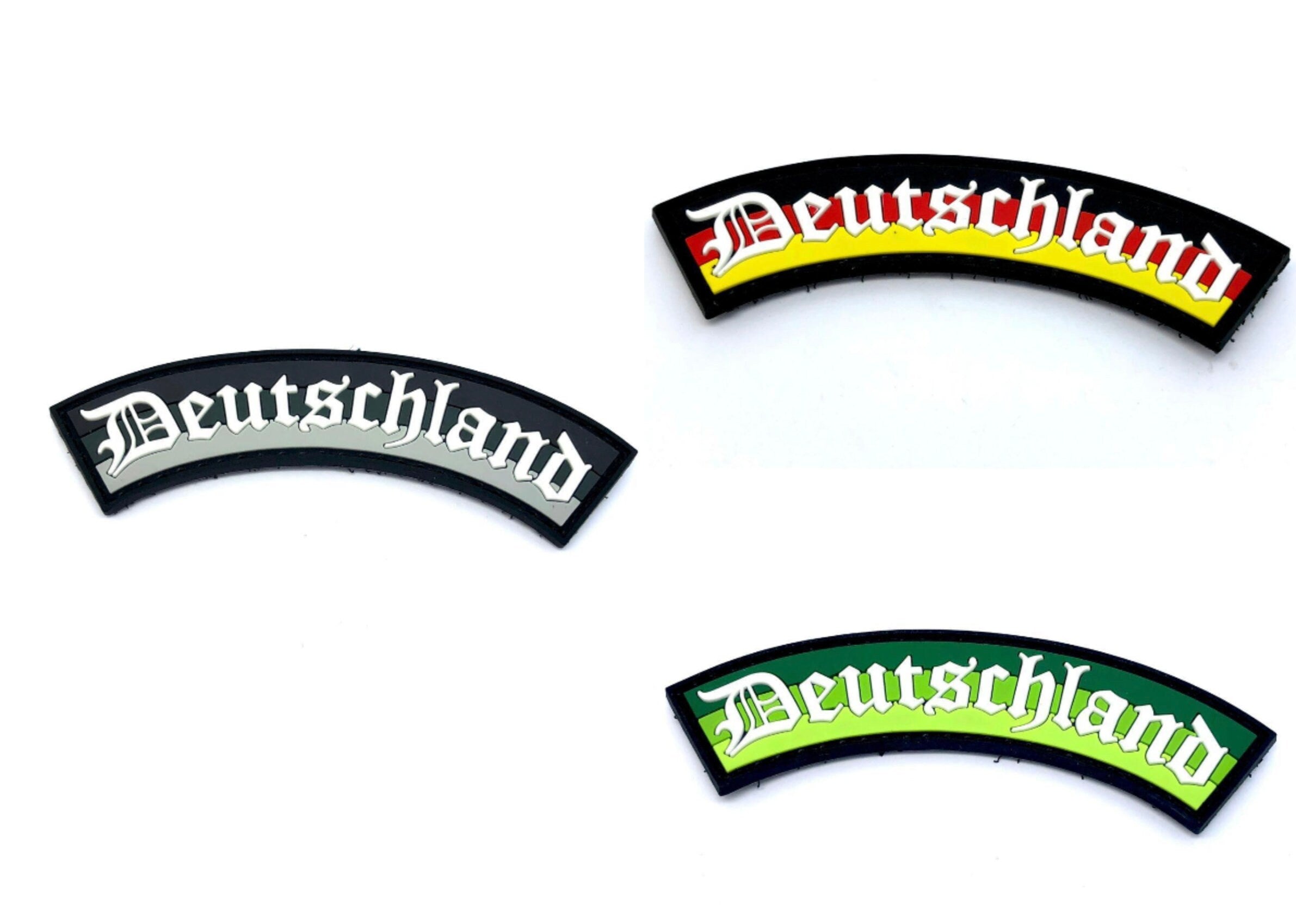 Deutschland Arch Glow in the Dark Airsoft PVC Morale Cosplay Team Shoulder Patch