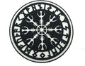 Aegishjalmr Viking Helm of Awe Terror Protection Norse Rune Viking PVC Airsoft Paintball Cosplay Patch