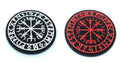 Aegishjalmr Viking Helm of Awe Terror Protection Norse Rune Airsoft Paintball PVC Morale Patch